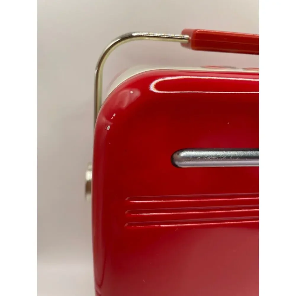 RETRO RADIO (Red/Gold) The Silver Crane Company Limited Edition Tin Lunch Box